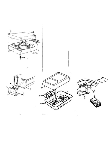 Radio controls and gdo accessories