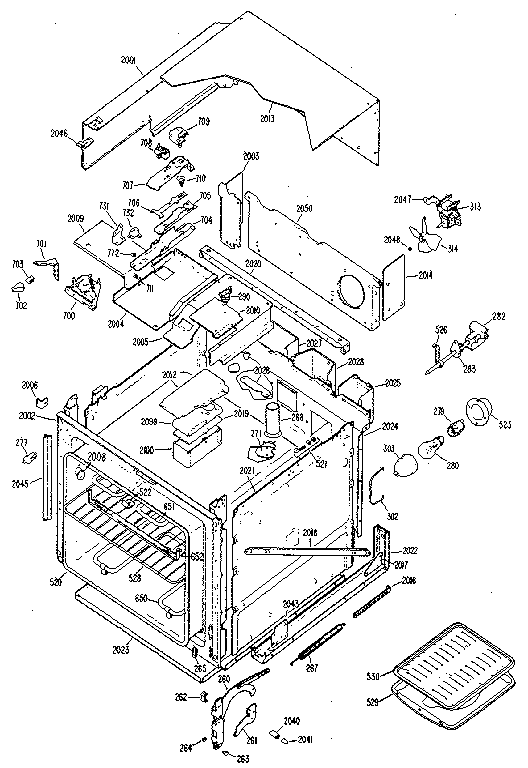 Upper oven