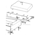 LXI 30491824-050 back lid assembly diagram
