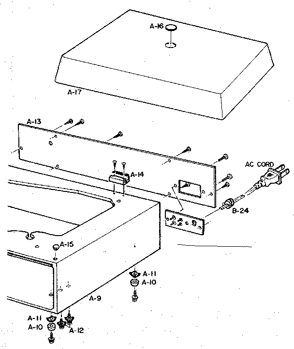Back lid assembly