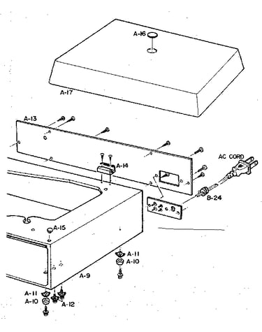 Back lid assembly