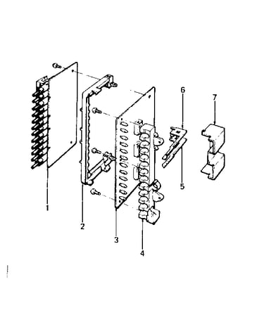 Circuit board with components