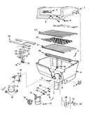 Grill & burner section