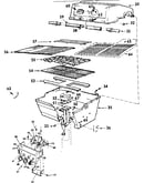 Grill & burner section