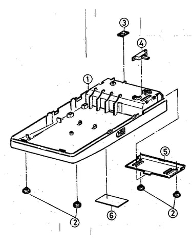 Bottom case assembly