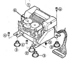 Sears 27258030 printer head assembly diagram
