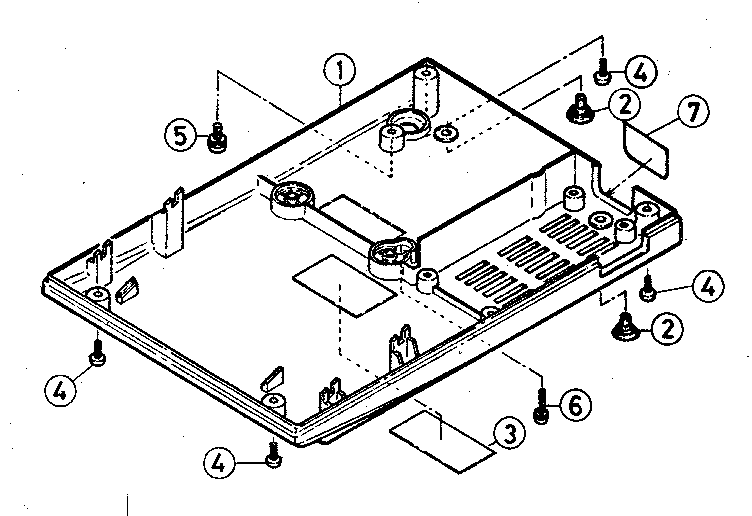 BOTTOM CASE ASSEMBLY