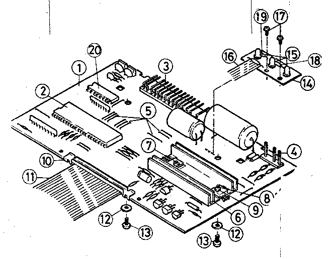 MAIN PC BOARD ASSEMBLY