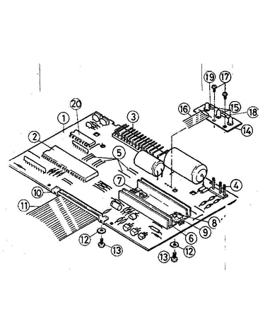 Main pc board assembly