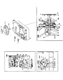 Motor and clutch components