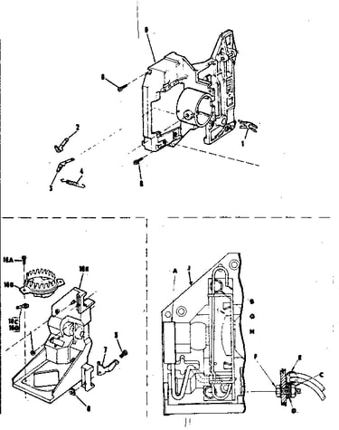 Front and rear mechanism module