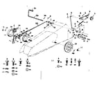 Craftsman 91799421 front axle assembly diagram