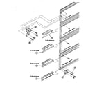 Kenmore 51467710 roller guide diagram