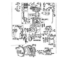 Briggs & Stratton 80200 TO 80299 (9010 - 9911) replacement parts diagram