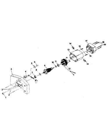 Field and armature assembly