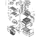 Kenmore 1067610540 liner parts diagram