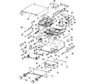 Sanyo FT 30 cabinet & chassis diagram