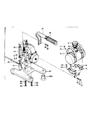 Tank, handle & base