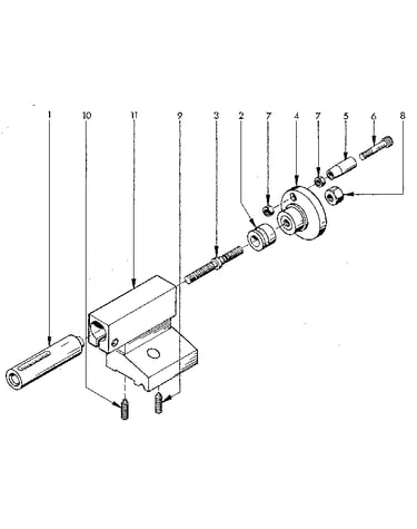 Tailstock housing