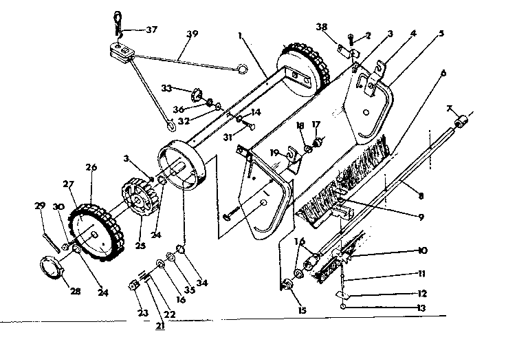 SWEEPER HEAD ASSEMBLY