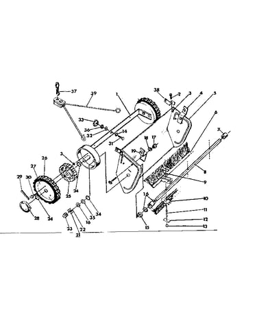 Sweeper head assembly