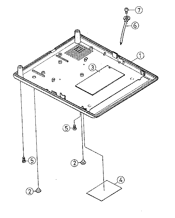 Bottom case assembly