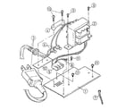 Sears 27258340 power supply assembly diagram
