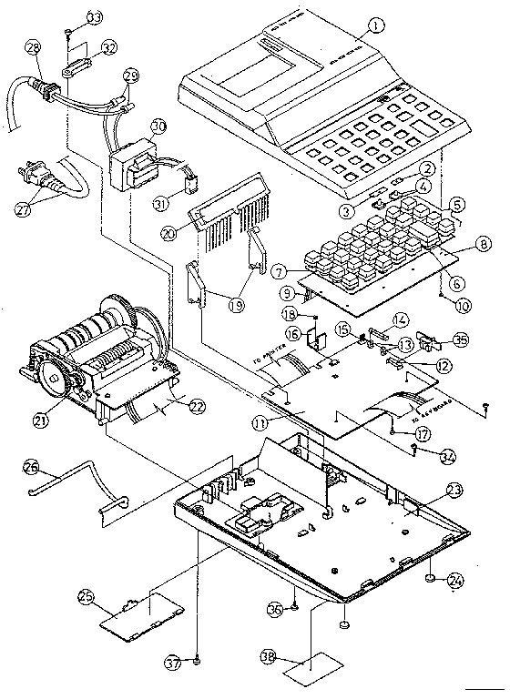 Assembling parts