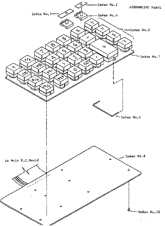 KEYS AND KEY P.C. BOARD