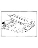 Roller with flange and flywheel
