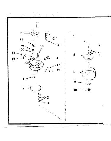 Carburetor no. 632231