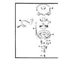 Craftsman 2002131128 rewind starter no. 590420 diagram