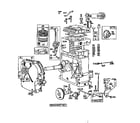 Briggs & Stratton 190400 TO 190499 (2650-01 - 2650-01 replacement parts diagram