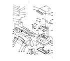 Kenmore 1753185183 nozzle and motor assembly diagram