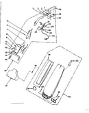 Handle and bag housing