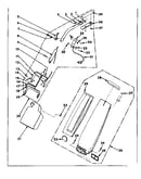 Handle and bag housing