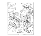 Kenmore 1753292283 nozzle and motor assembly diagram