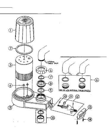 Faucet water filter