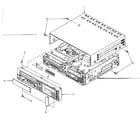 LXI 56253442350 cabinet assembly and accessories diagram