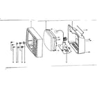 LXI 56450221350 cabinet parts list diagram