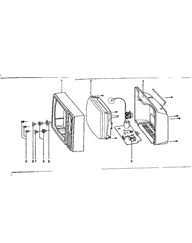Cabinet parts list