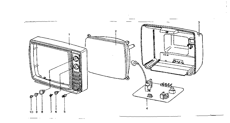 Cabinet parts list