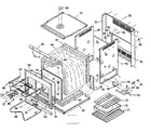 Kenmore 8504228390 body section diagram