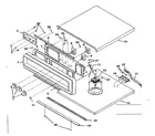 Kenmore 8504268390 control section diagram