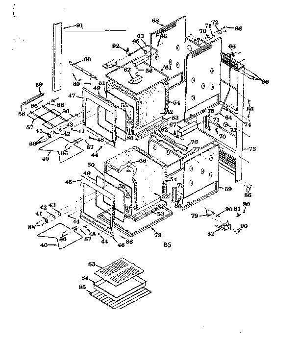 Body section