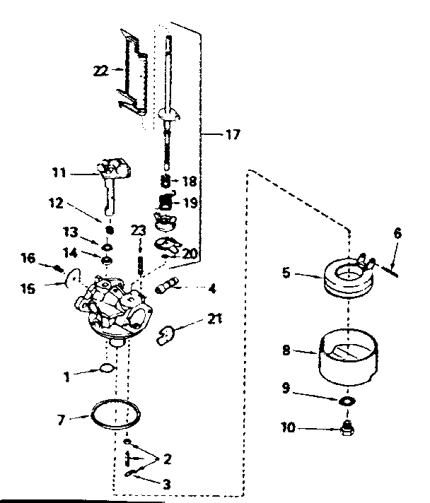 Carburetor no. 632132a