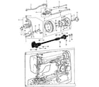 Kenmore 3851695180 zigzag guide assembly diagram