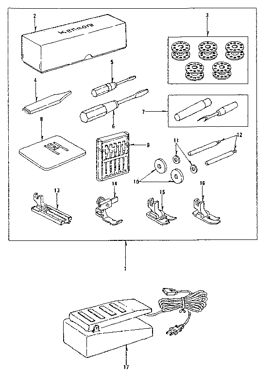 Attachment parts
