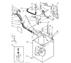 Kenmore 1107433700 cabinet parts diagram