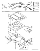 Top and control assembly